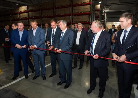 Официальный запуск второй очереди производства межкомнатных дверей «Alleanza doors» состоялся при участии губернатора Официальный запуск второй очереди производства межкомнатных дверей «Alleanza doors» состоялся при участии губернатора